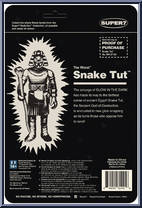 Snake Tut from Worst - Monster Glow manufactured by Super7 [Back]
