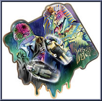 Snake Tut / Cortex Commander from Worst - Sets manufactured by Super7 [Front]