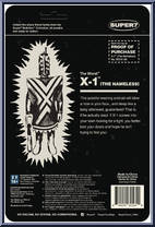 X-1 (The Nameless) from Worst - Remco Glow manufactured by Super7 [Back]