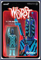 X-1 (The Nameless) from Worst - X-Series (Infrared) manufactured by Super7 [Front]