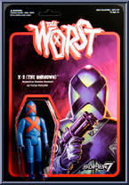 X-2 (The Unknown) from Worst - Wave 1 manufactured by Super7 [Front]