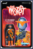 X-4 (The Shadow) from Worst - Wave 3 manufactured by Super7 [Front]