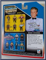 Referee Mike Chioda (Retro) from Wrestle-Something Wrestlers - Series 1 manufactured by FC Toys [Back]