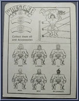 Mask from Wrestling Champions - Yellow Border Cards manufactured by Unknown [Back]