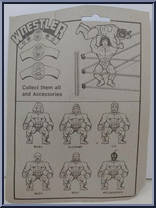 Hulk Hogan (Belt) from Wrestling Champs - Basic Series manufactured by Ro-El [Back]