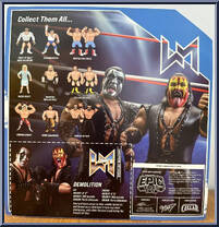 Demolition from Wrestling Megastars - 2-Packs manufactured by Chella Toys [Back]