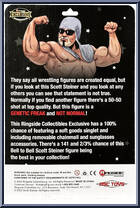 Big Poppa Pump Scott Steiner from Wrestling - Bell to Bell manufactured by RSC Toys [Back]