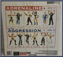 Miz / Layla from WWE Adrenaline - Series 29 manufactured by Jakks Pacific [Back]