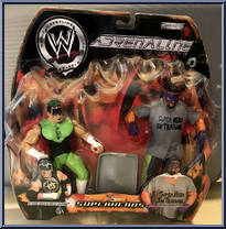 Hurricane / Rosey from WWE Adrenaline - Series  6 manufactured by Jakks Pacific [Front]