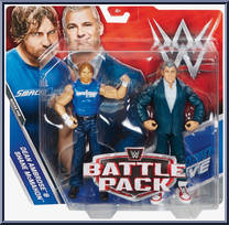 Dean Ambrose & Shane McMahon from WWE Battle Packs - Series 46 manufactured by Mattel [Front]