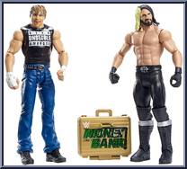 Dean Ambrose vs. Seth Rollins from WWE Battle Packs - Series 36 manufactured by Mattel [Loose]