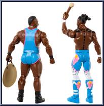 Big E & Kofi Kingston from WWE Battle Packs - Series 43 manufactured by Mattel [Loose]