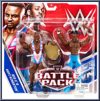 Big E & Kofi Kingston from WWE Battle Packs - Series 43 manufactured by Mattel [Front]