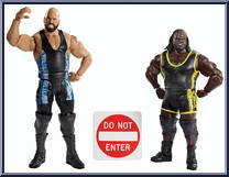 Big Show & Mark Henry from WWE Battle Packs - Series 27 manufactured by Mattel [Loose]