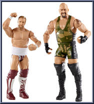 Daniel Bryan vs. Big Show from WWE Battle Packs - Series 19 manufactured by Mattel [Loose]
