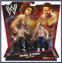 Carlito & Primo (Family Fury) from WWE Battle Packs - Series  5 manufactured by Mattel [Front]