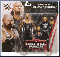 Luke Gallows / Karl Anderson from WWE Battle Packs - Series 50 manufactured by Mattel [Front]