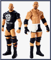 Goldberg vs Stone Cold Steve Austin from WWE Battle Packs - Series 60 manufactured by Mattel [Loose]