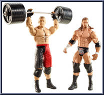 Brock Lesnar vs. Triple H Action Figure