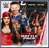 Maryse / Miz from WWE Battle Packs - Series 51 manufactured by Mattel [Front]