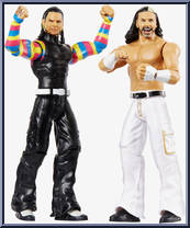 Matt Hardy / Jeff Hardy from WWE Battle Packs - Series 59 manufactured by Mattel [Loose]