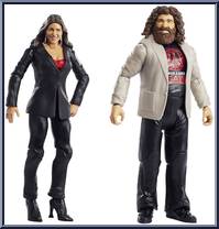 Stephanie McMahon / Mick Foley Action Figure