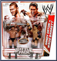Randy Orton vs. Wade Barrett from WWE Battle Packs - Series 18 manufactured by Mattel [Front]