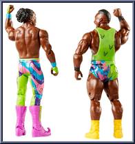 Xavier Woods / Big E from WWE Battle Packs - Series 51 manufactured by Mattel [Loose]