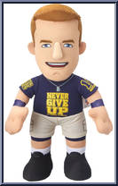 John Cena (Purple Never Give Up) from WWE Bleacher Creatures - Plush manufactured by Bleacher Creatures [Loose]
