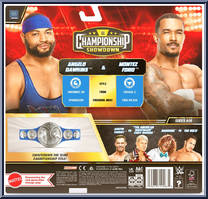 Angelo Dawkins / Montez Ford from WWE Championship Showdown - Series 14 manufactured by Mattel [Back]