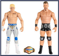 Austin Theory vs Cody Rhodes from WWE Championship Showdown - Series 14 manufactured by Mattel [Loose]