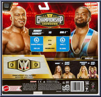 Bobby Lashley / Big E from WWE Championship Showdown - Series 12 manufactured by Mattel [Back]
