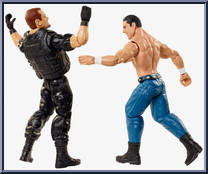 British Bulldog vs Big Boss Man from WWE Championship Showdown - Series  5 manufactured by Mattel [Loose]