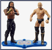 Cesaro vs Roman Reigns from WWE Championship Showdown - Series  7 manufactured by Mattel [Loose]