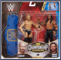 Cesaro vs Roman Reigns from WWE Championship Showdown - Series  7 manufactured by Mattel [Front]