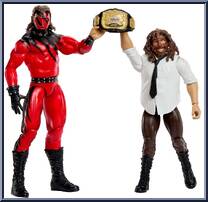 Kane & Mankind from WWE Championship Showdown - Series 18 manufactured by Mattel [Loose]