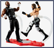 Omos / AJ Styles from WWE Championship Showdown - Series 10 manufactured by Mattel [Loose]