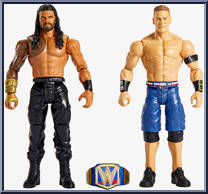 Roman Reigns / John Cena from WWE Championship Showdown - Series 11 manufactured by Mattel [Loose]