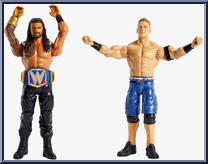 Roman Reigns / John Cena from WWE Championship Showdown - Series 11 manufactured by Mattel [Loose]