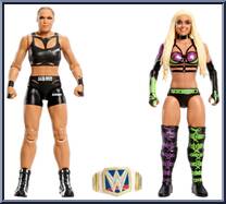Ronda Rousey vs Liv Morgan from WWE Championship Showdown - Series 16 manufactured by Mattel [Loose]