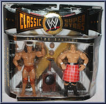 Rowdy Roddy Piper / "Superfly" Jimmy Snuka from WWE Classic Superstars - 2-Packs - Series  2 manufactured by Jakks Pacific [Front]