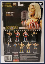 Sunny from WWE Classic Superstars - Exclusives manufactured by Jakks Pacific [Back]