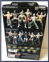 King Booker T from WWE Deluxe Aggression - Series  6 manufactured by Jakks Pacific [Back]