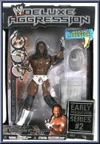 Booker T (Early Production) from WWE Deluxe Aggression - Series  2 manufactured by Jakks Pacific [Front]