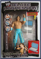 Paul London from WWE Deluxe Aggression - Series 12 manufactured by Jakks Pacific [Front]