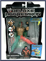Rey Mysterio from WWE Deluxe Aggression - Series  1 manufactured by Jakks Pacific [Front]