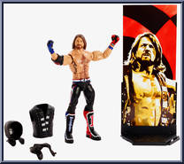 AJ Styles from WWE Elite Collection - Series  61 manufactured by Mattel [Loose]