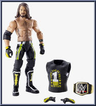AJ Styles from WWE Elite Collection - Top Picks - 2019 manufactured by Mattel [Loose]