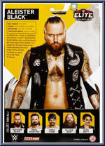 Aleister Black from WWE Elite Collection - NXT Take Over 4 manufactured by Mattel [Back]