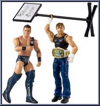 Dean Ambrose vs Miz (Battle Pack) from WWE Elite Collection - Hall of Champions manufactured by Mattel [Loose]